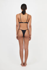 Viper Top in Black Rib