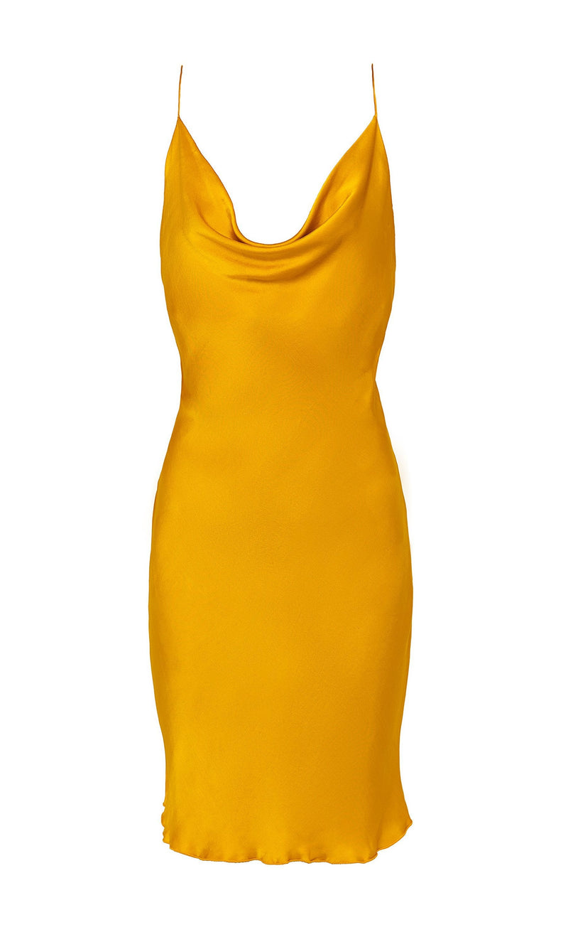 ALEGRA SLIP - Hot Mustard