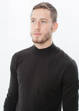 Merino Knit Turtleneck in Cavern