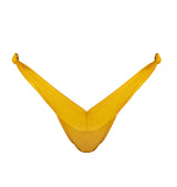 mustard knot bikini bottom