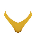 mustard high waisted bikini bottoms