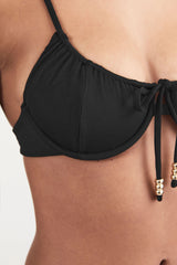 Viper Top in Black Rib
